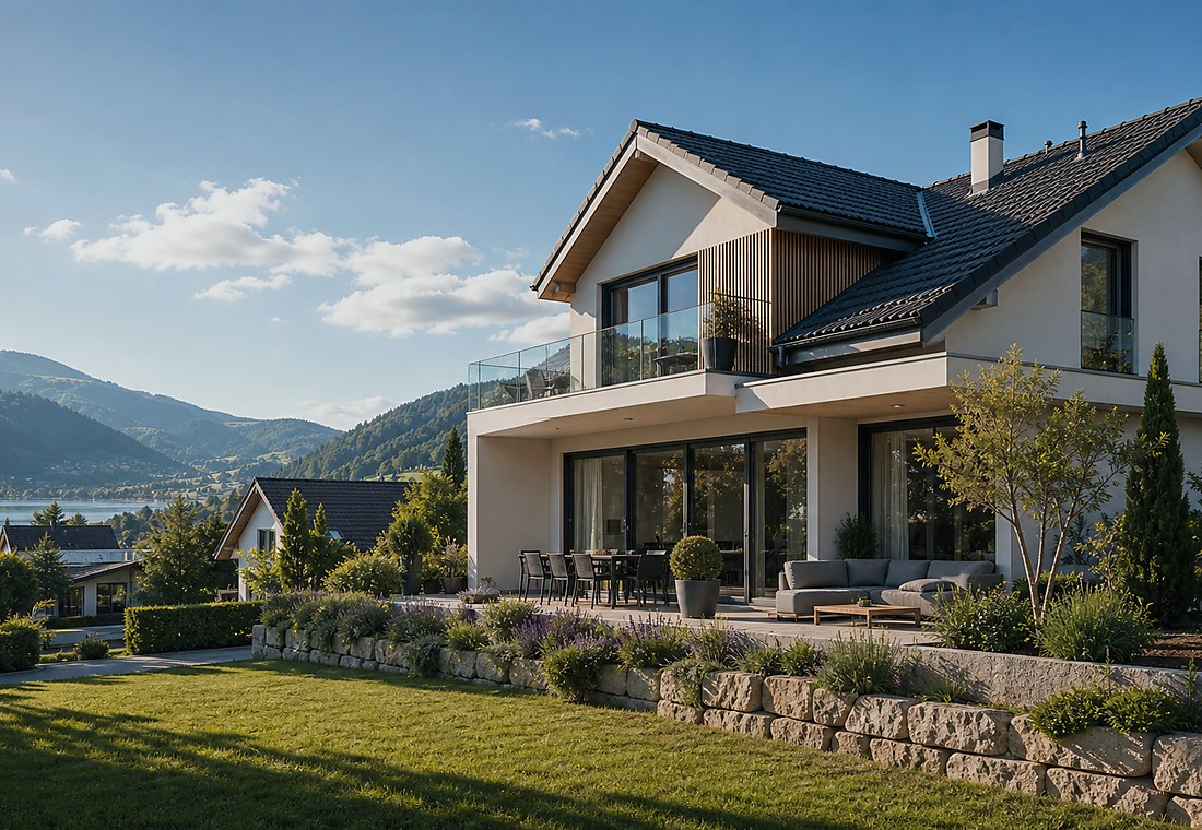 Visuel immobilier premium local pour Reitnau