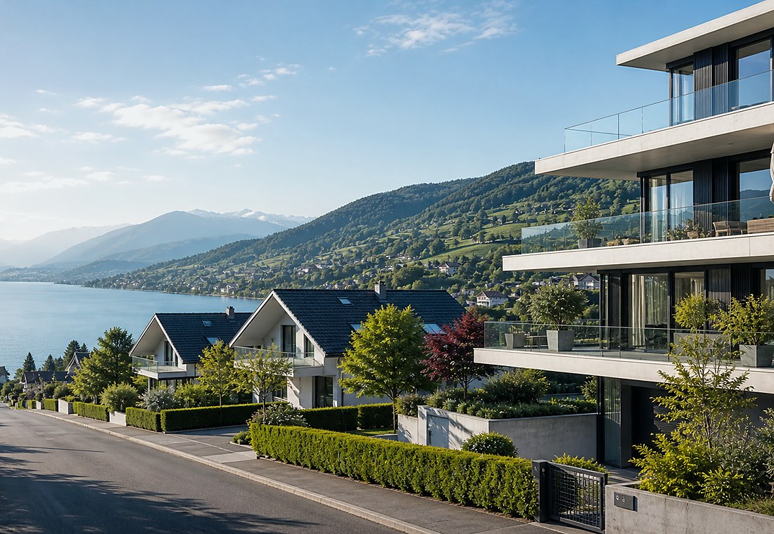 Visuel immobilier premium local pour Remigen