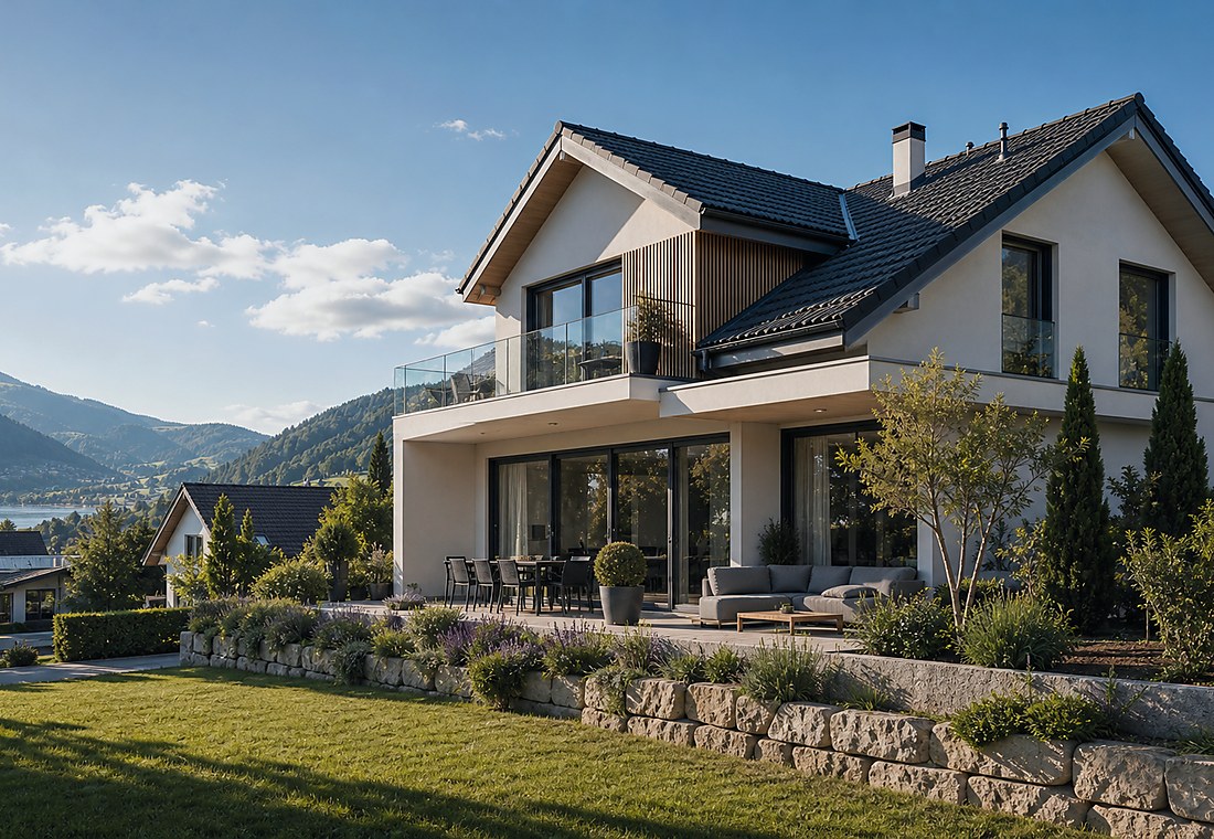 Visuel immobilier premium local pour Renens (VD)
