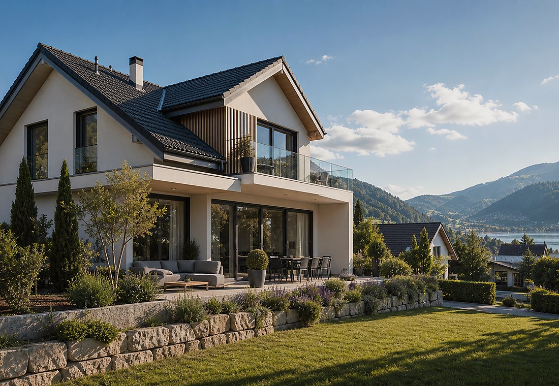 Visuel immobilier premium local pour Rhäzüns