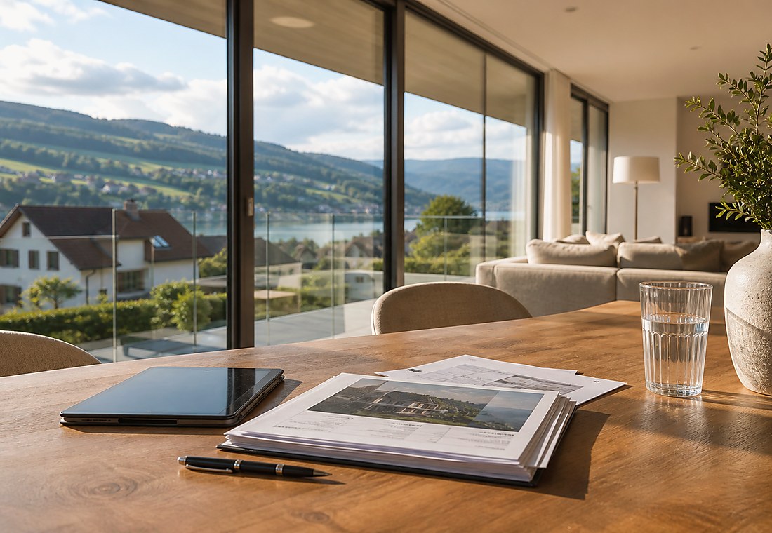 Visuel immobilier premium local pour Riggisberg