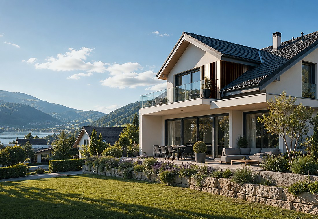 Visuel immobilier premium local pour Rolle