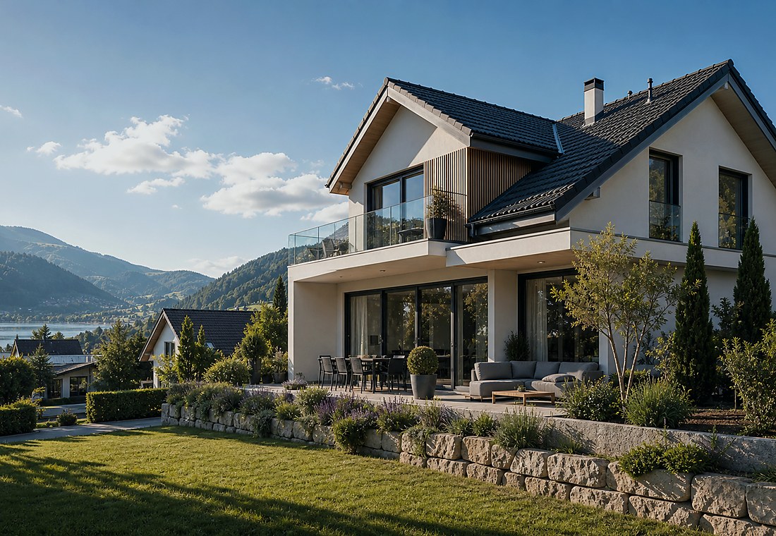 Visuel immobilier premium local pour Rünenberg