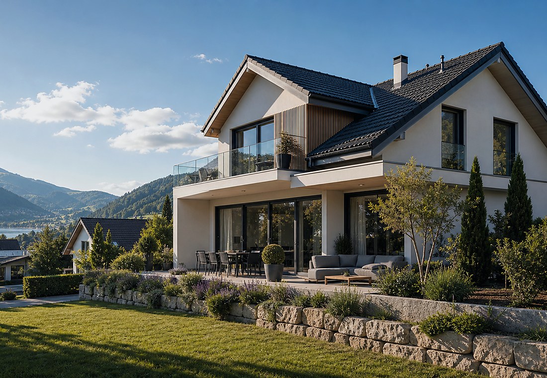 Visuel immobilier premium local pour Rüti bei Büren