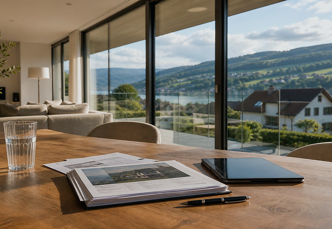 Visuel immobilier premium local pour Rüttenen