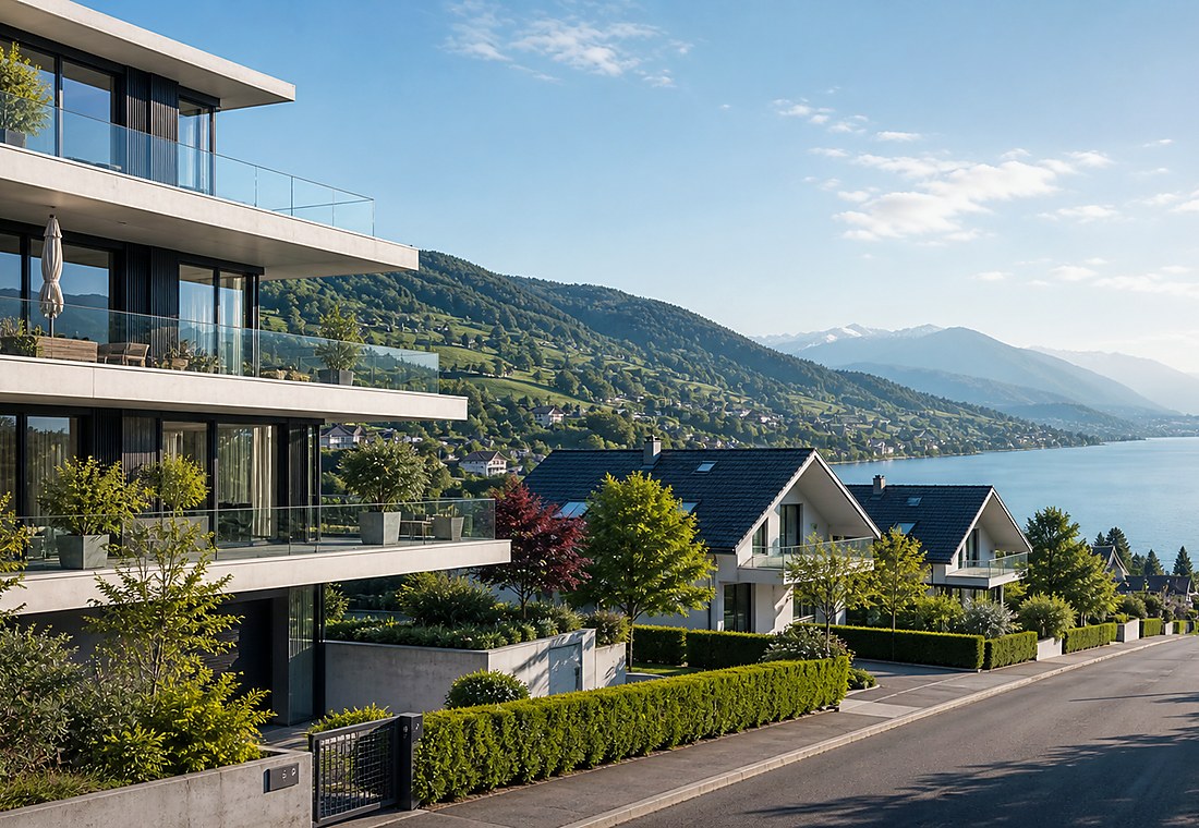 Visuel immobilier premium local pour Sagogn