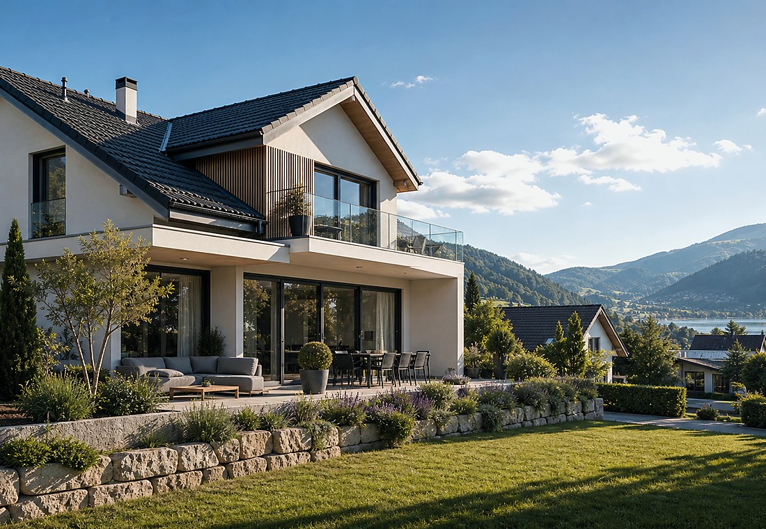 Visuel immobilier premium local pour Saint-Barthélemy (VD)