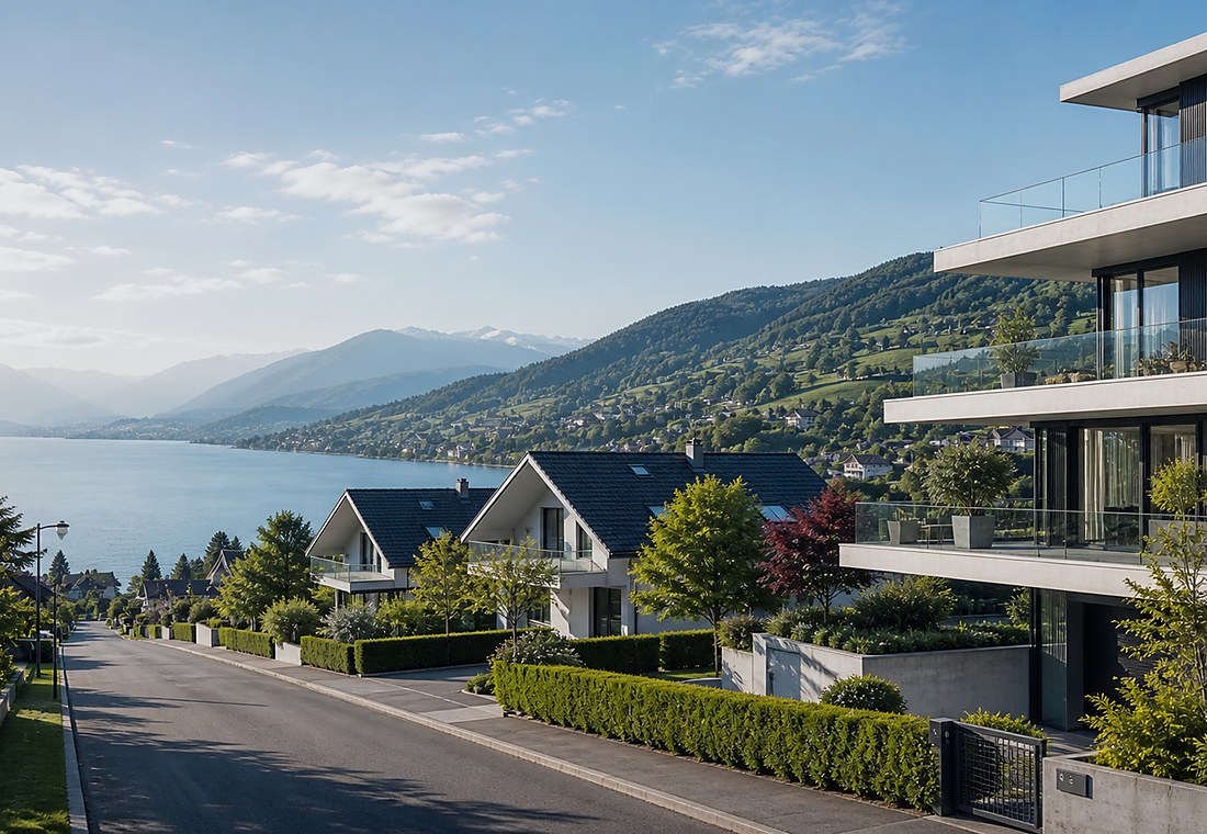 Visuel immobilier premium local pour Saint-Livres