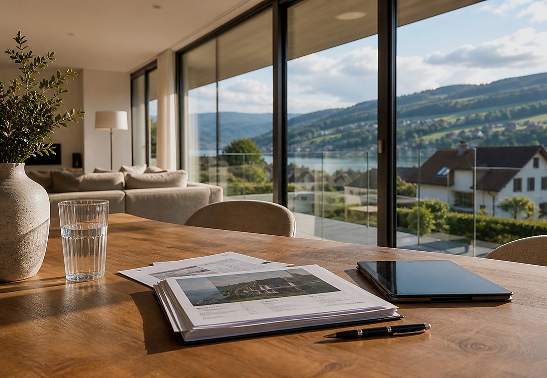 Visuel immobilier premium local pour Sarmenstorf
