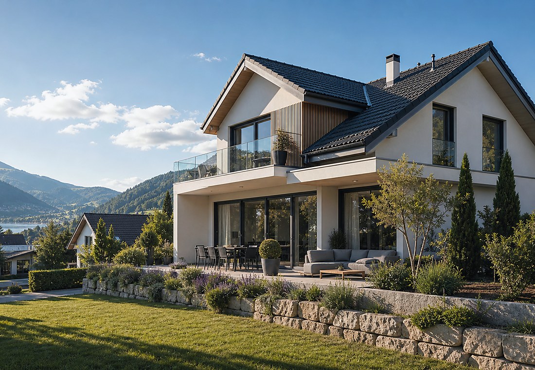 Visuel immobilier premium local pour Sarnen