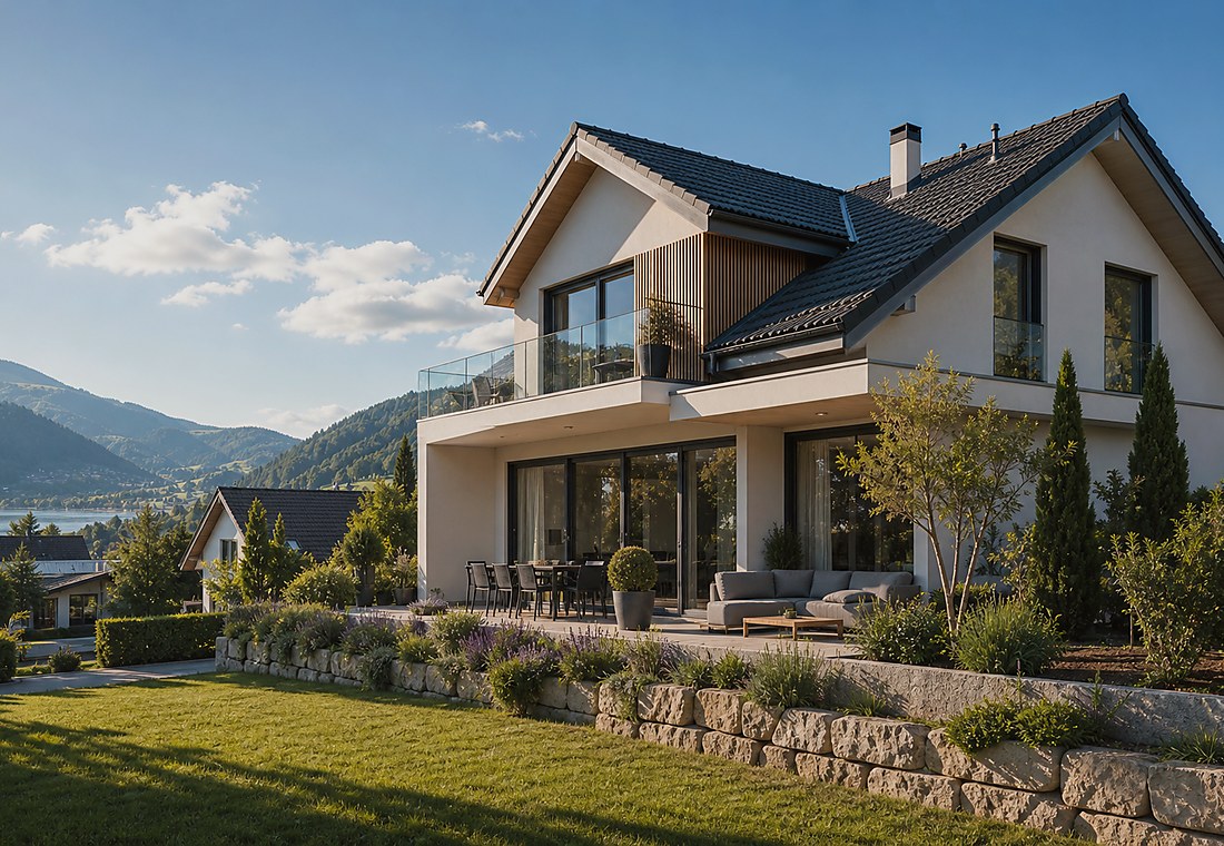 Visuel immobilier premium local pour Satigny