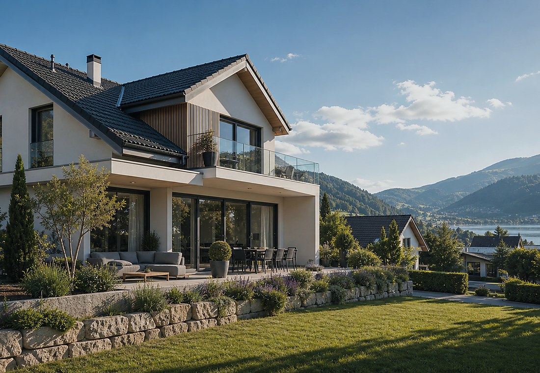Visuel immobilier premium local pour Schafisheim