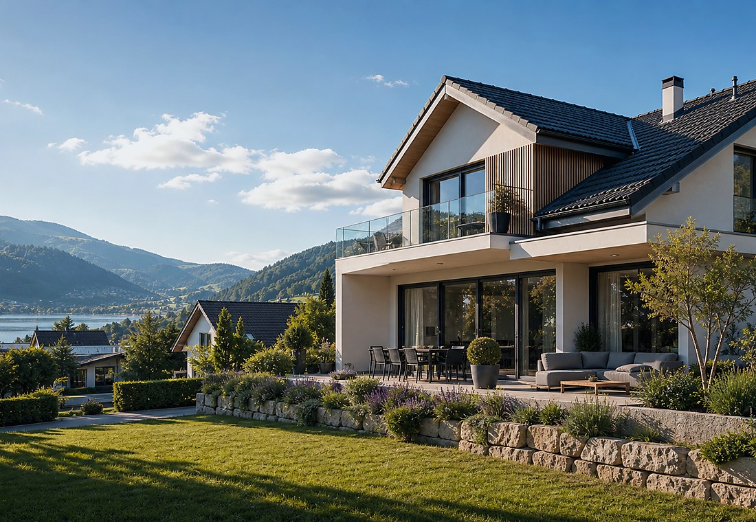 Visuel immobilier premium local pour Schinznach