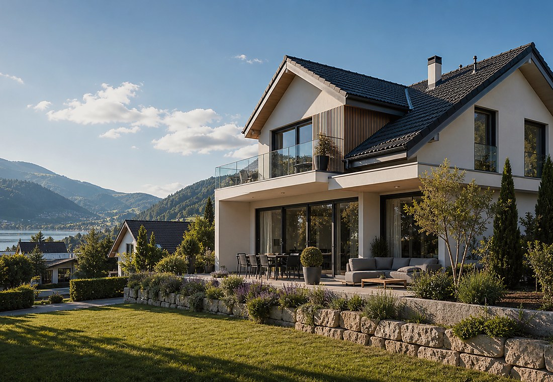 Visuel immobilier premium local pour Schneisingen