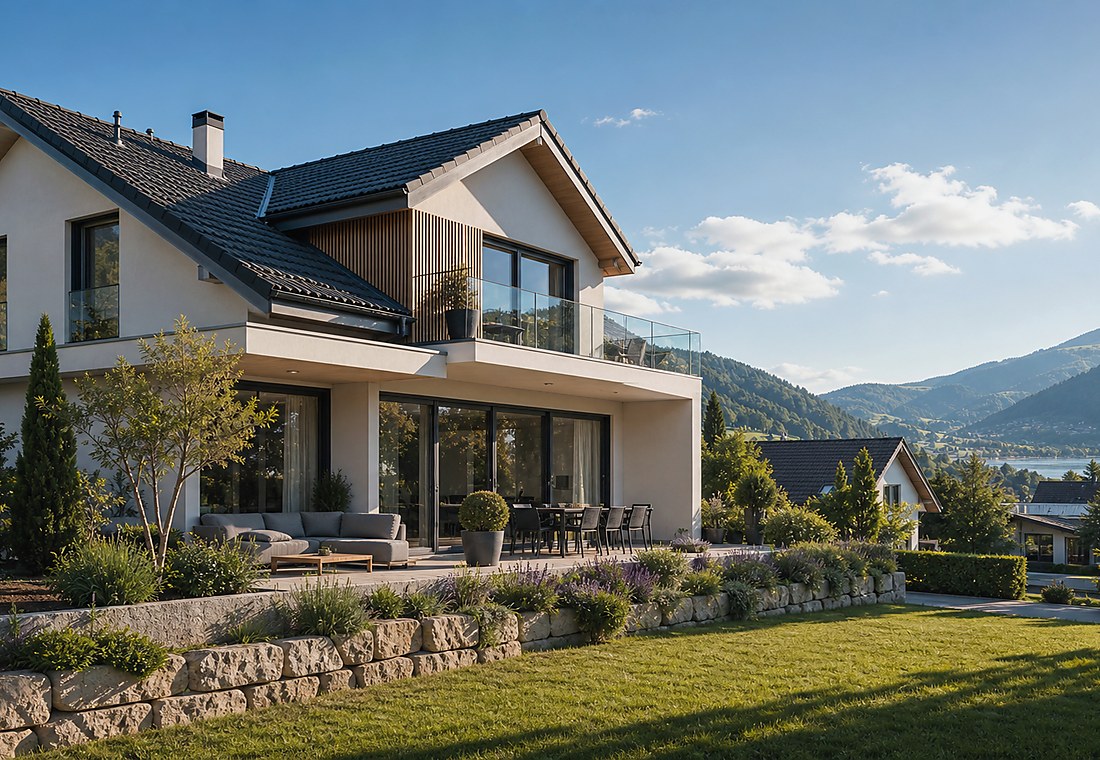 Visuel immobilier premium local pour Schwende-Rüte