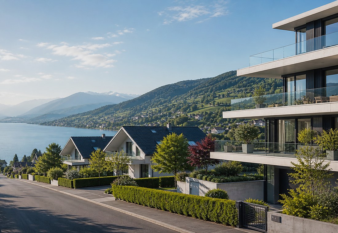 Visuel immobilier premium local pour Seedorf (BE)