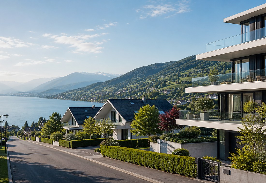 Visuel immobilier premium local pour Seehof