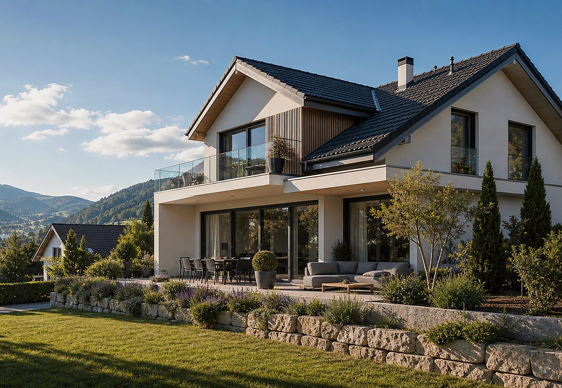 Visuel immobilier premium local pour Seengen