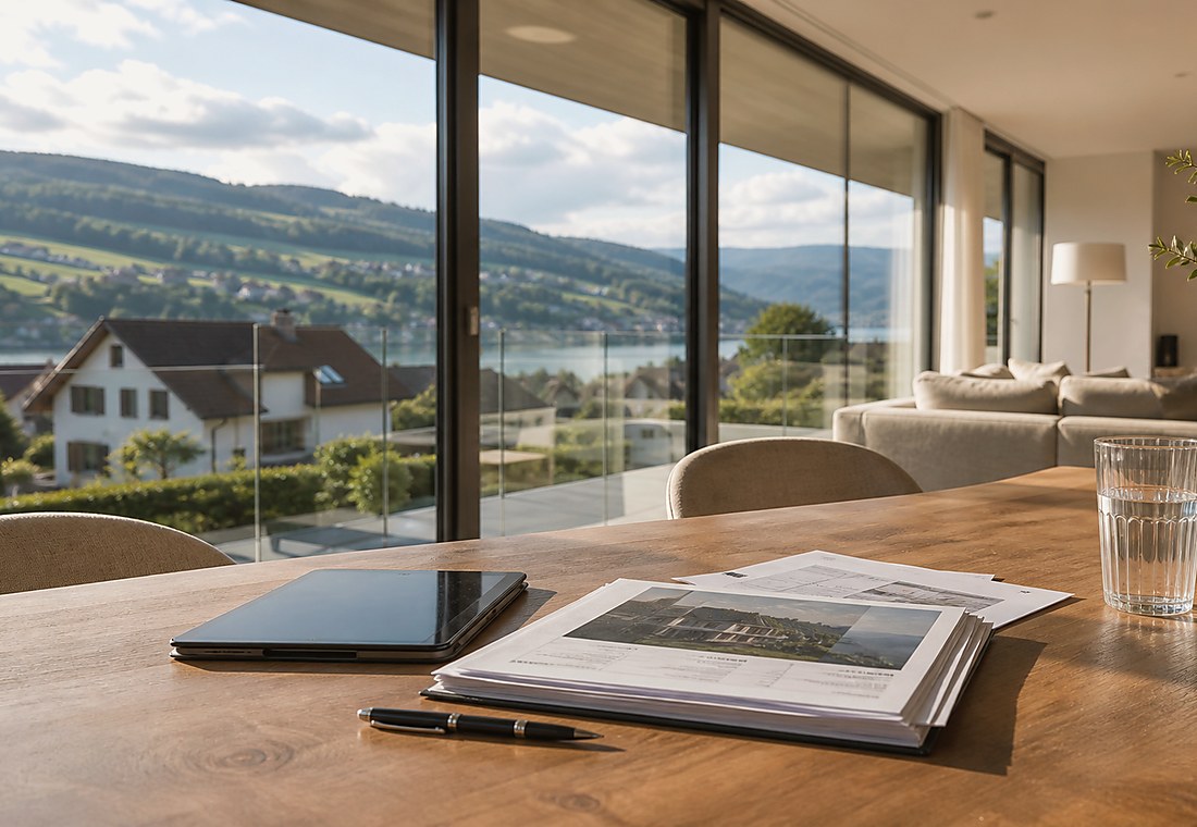 Visuel immobilier premium local pour Selzach