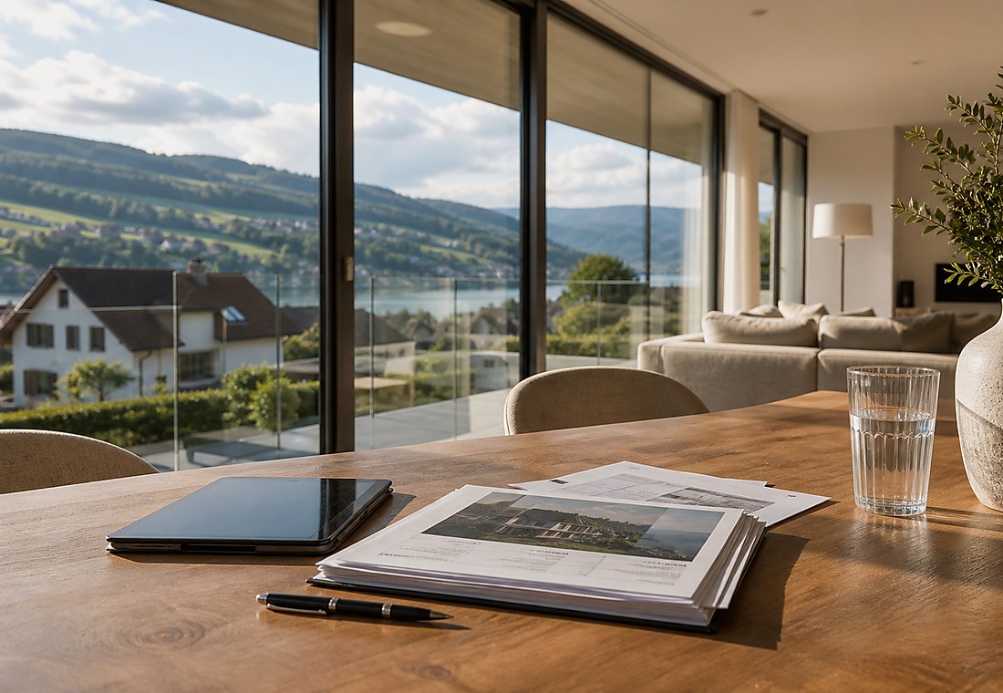 Visuel immobilier premium local pour Seon