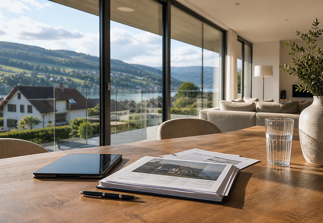 Visuel immobilier premium local pour Signau