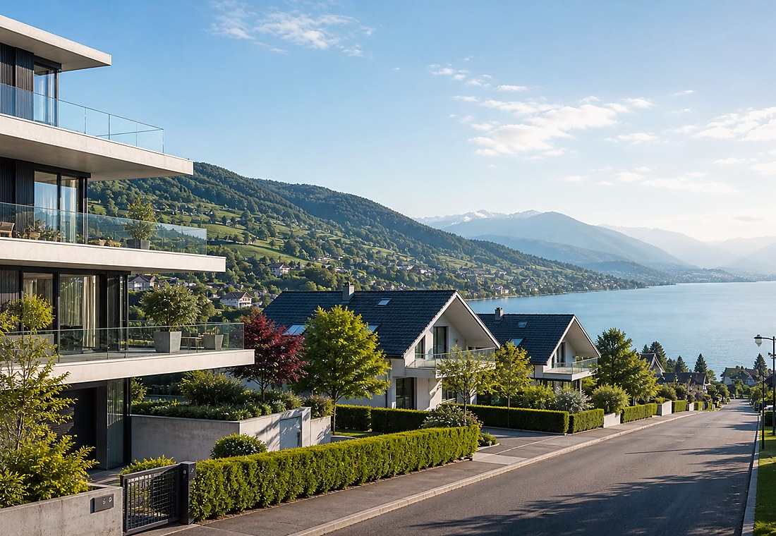 Visuel immobilier premium local pour Sils im Engadin/Segl