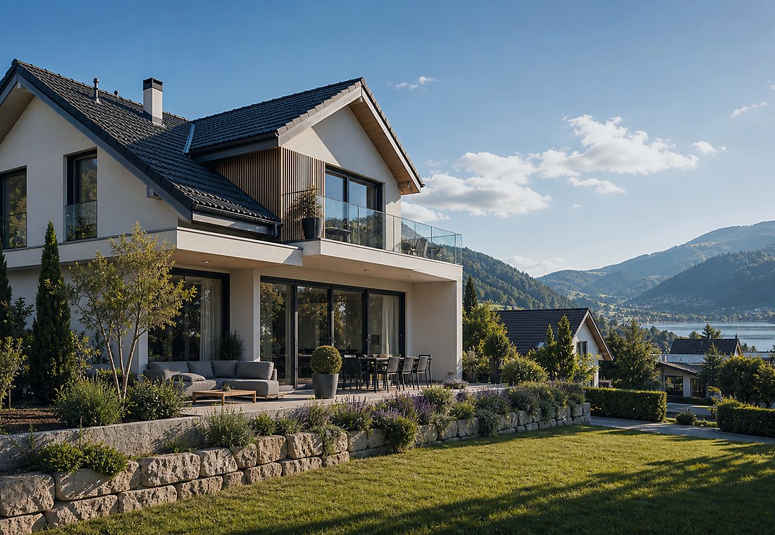 Visuel immobilier premium local pour Soubey