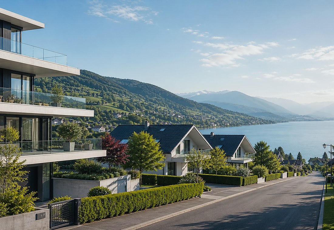 Visuel immobilier premium local pour Steinach