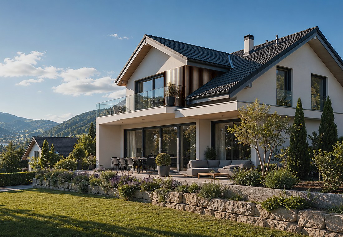 Visuel immobilier premium local pour Subingen