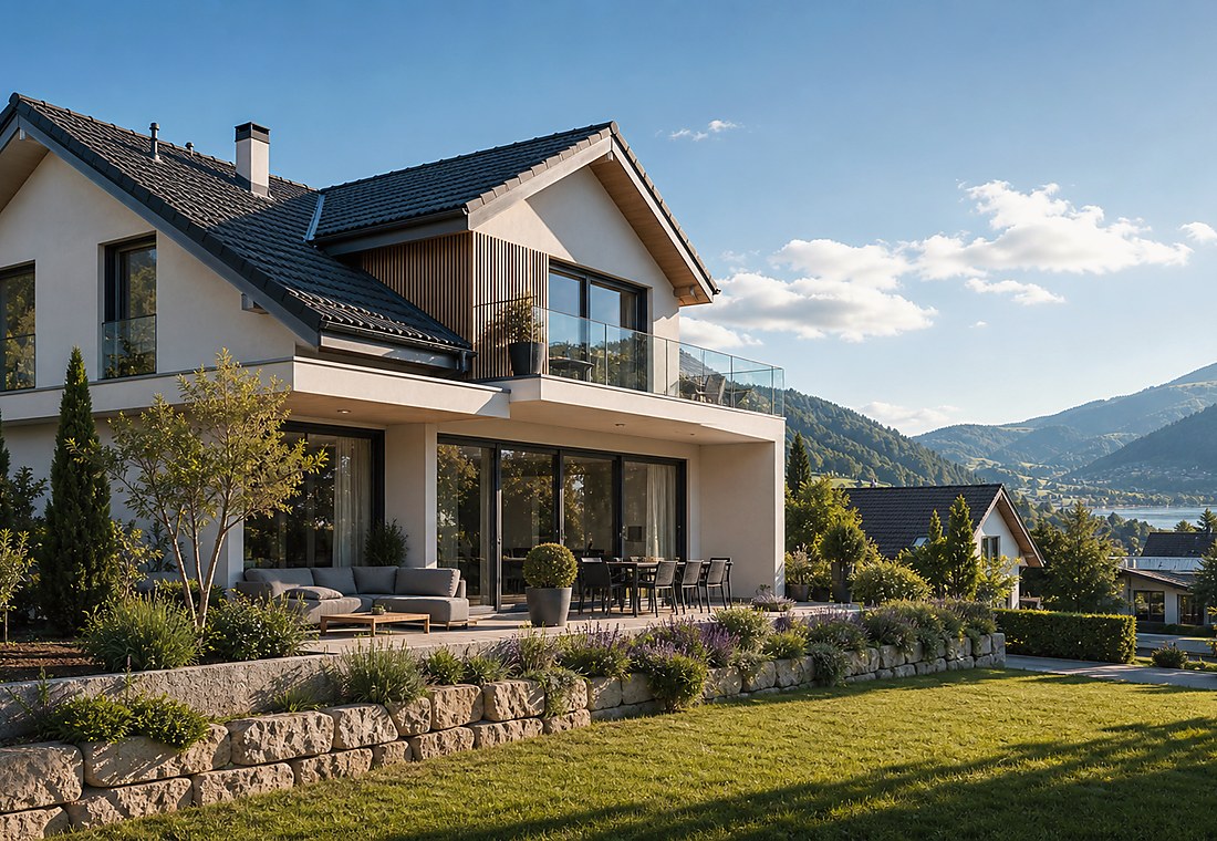 Visuel immobilier premium local pour Suchy