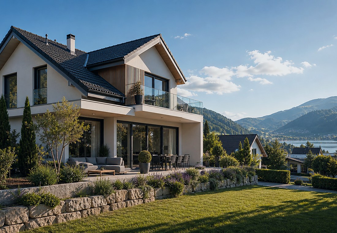 Visuel immobilier premium local pour Suhr