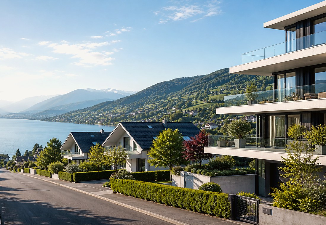 Visuel immobilier premium local pour Tafers
