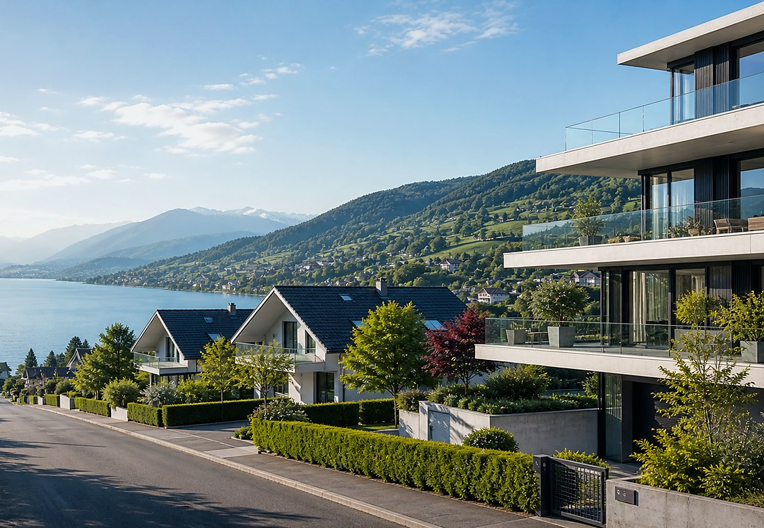 Visuel immobilier premium local pour Tenero-Contra