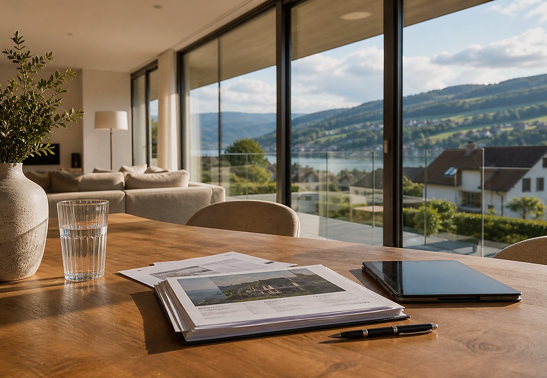 Visuel immobilier premium local pour Terre di Pedemonte