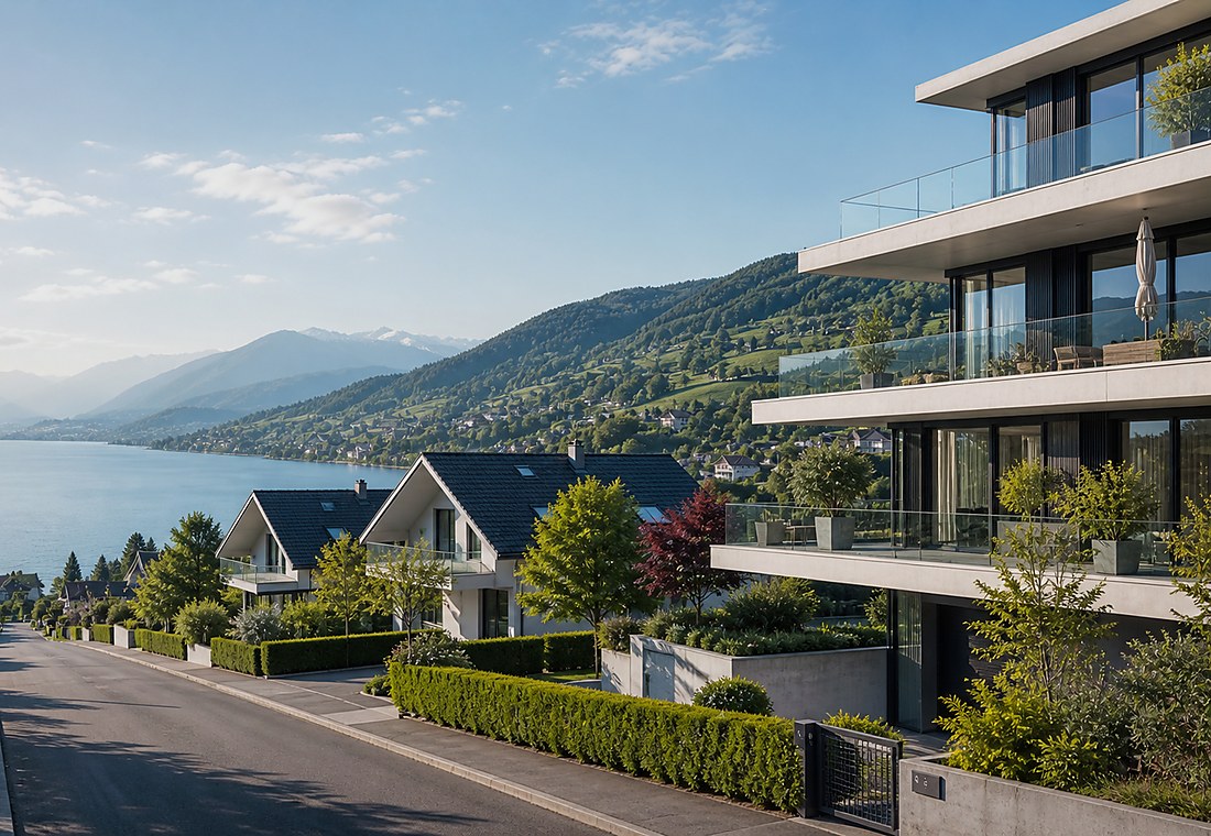 Visuel immobilier premium local pour Teufen (AR)