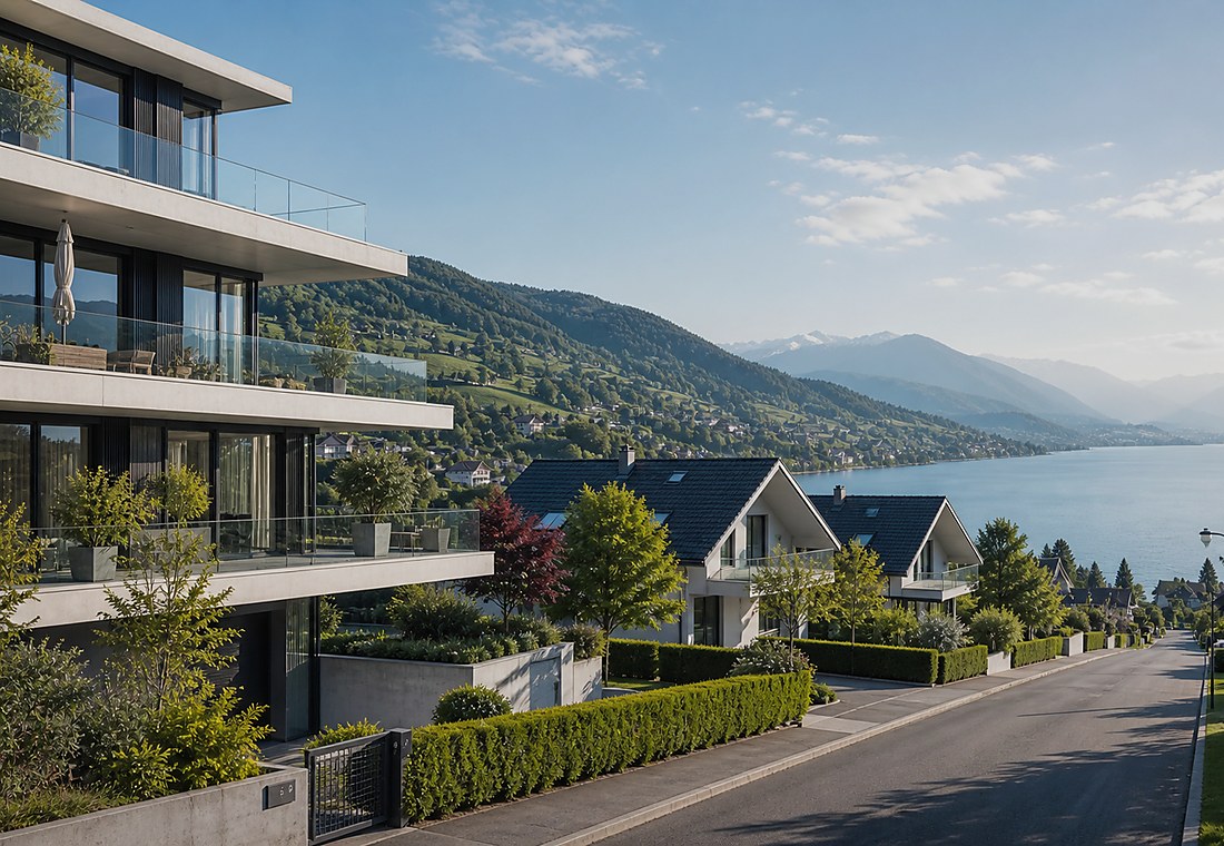 Visuel immobilier premium local pour Teufenthal (AG)