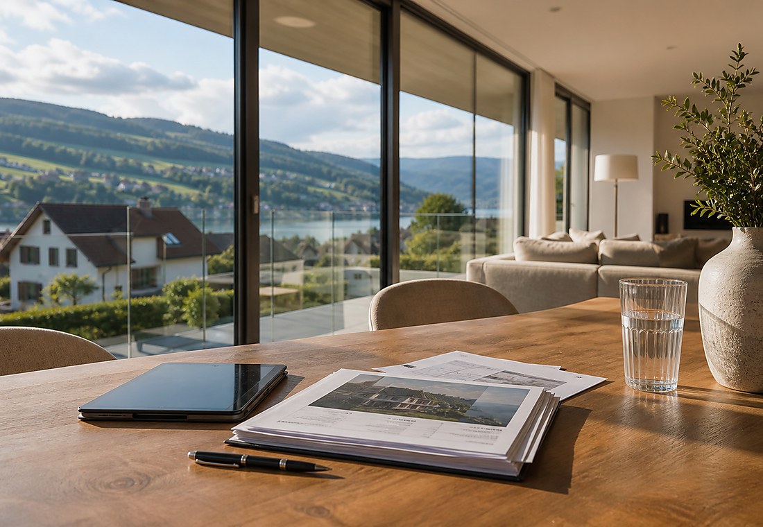 Visuel immobilier premium local pour Thörigen