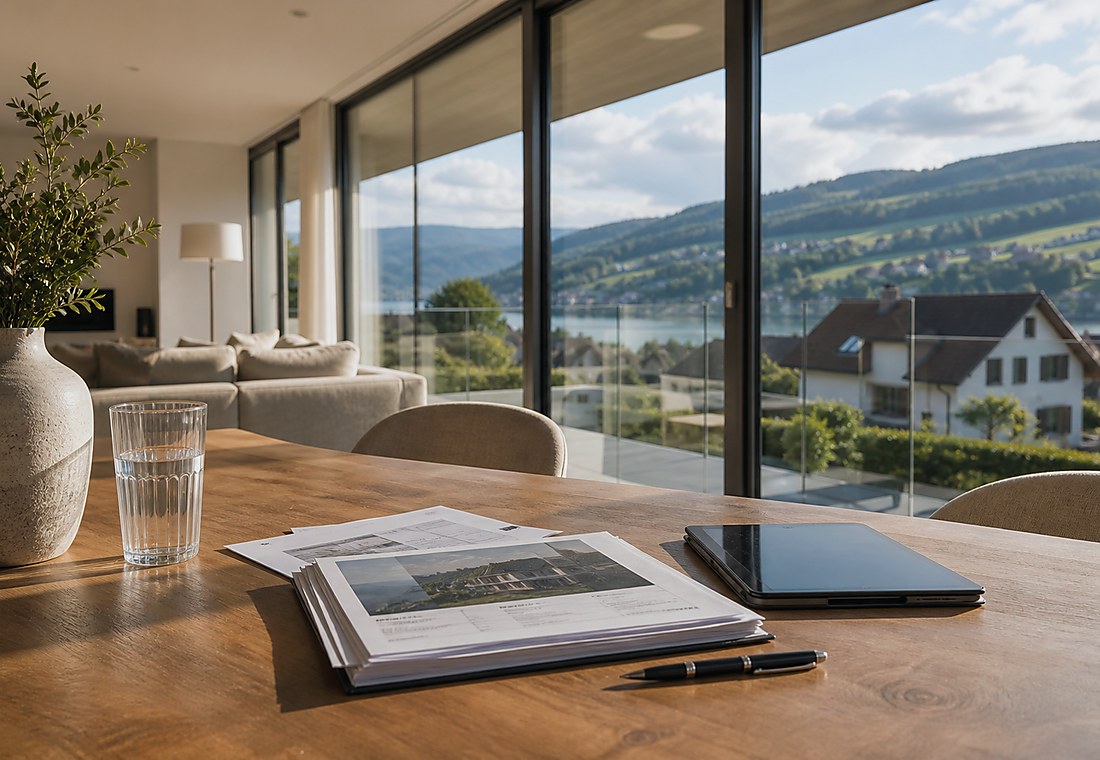 Visuel immobilier premium local pour Tramelan