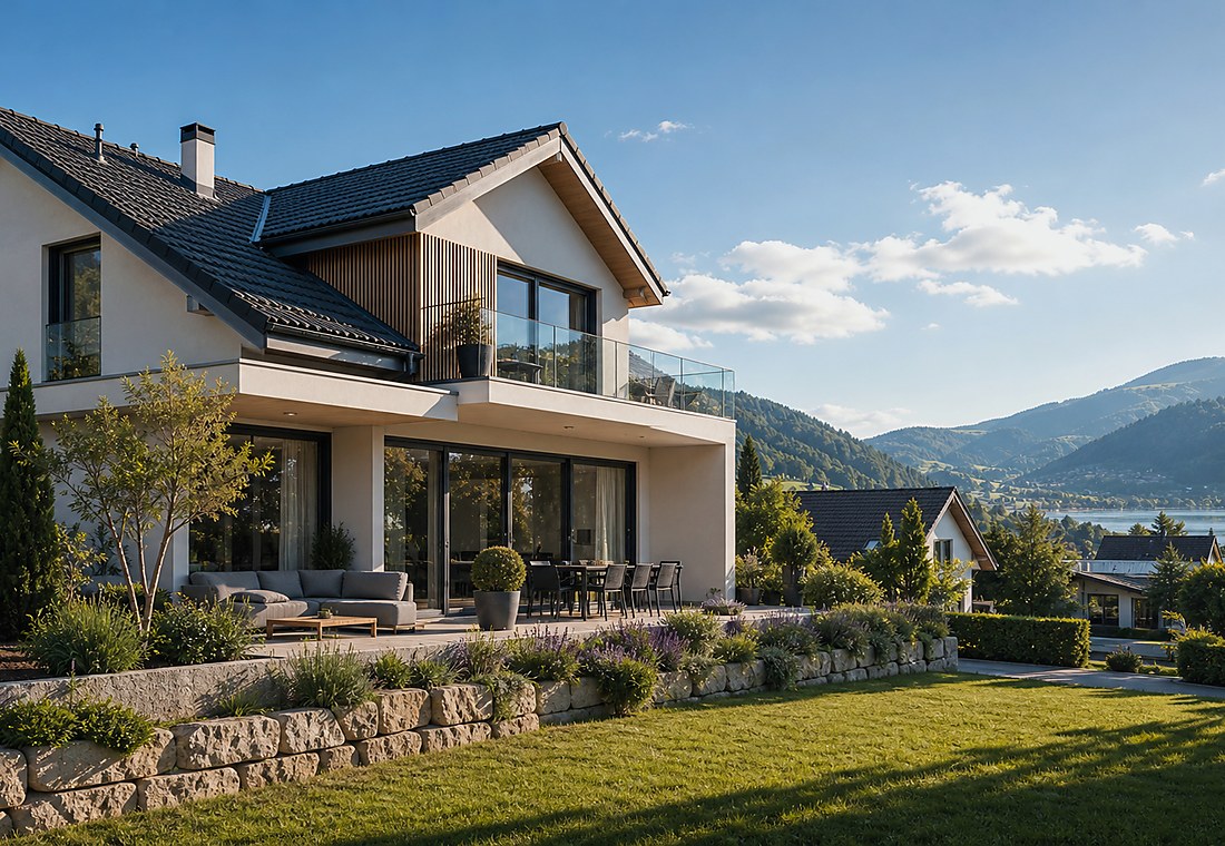Visuel immobilier premium local pour Trogen