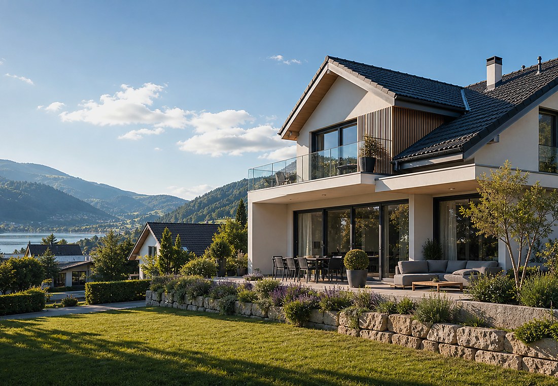 Visuel immobilier premium local pour Turbenthal