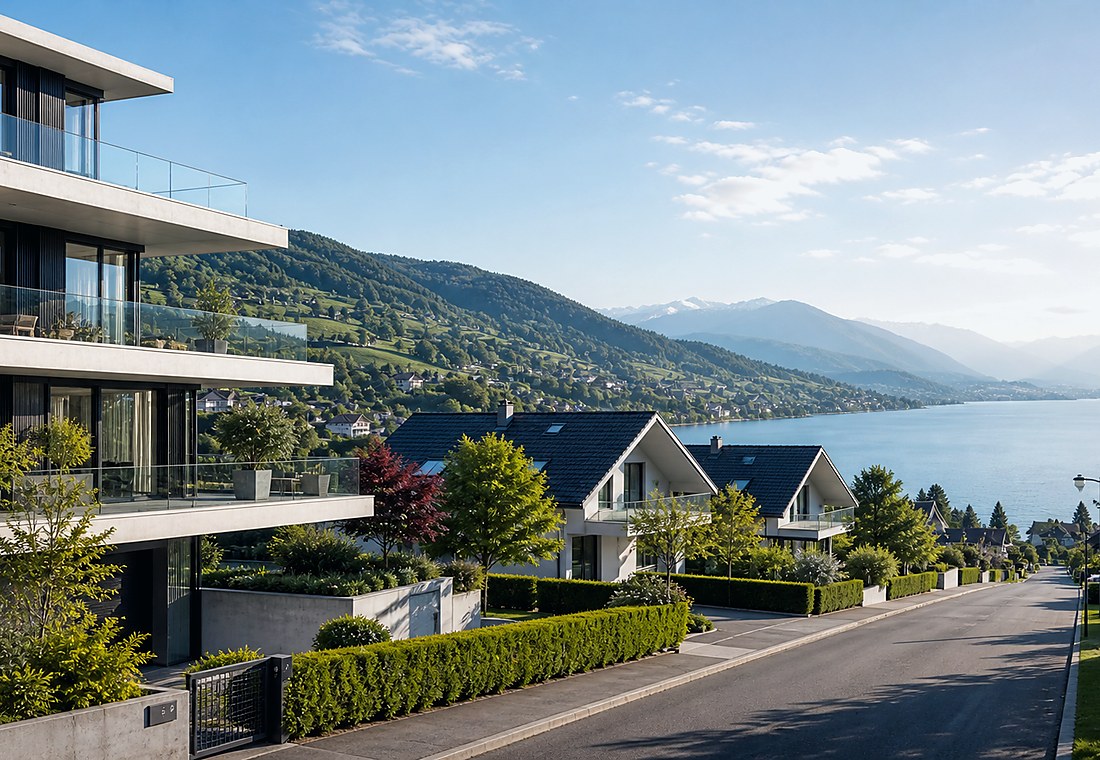 Visuel immobilier premium local pour Untersiggenthal