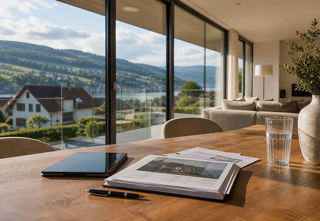 Visuel immobilier premium local pour Utzenstorf