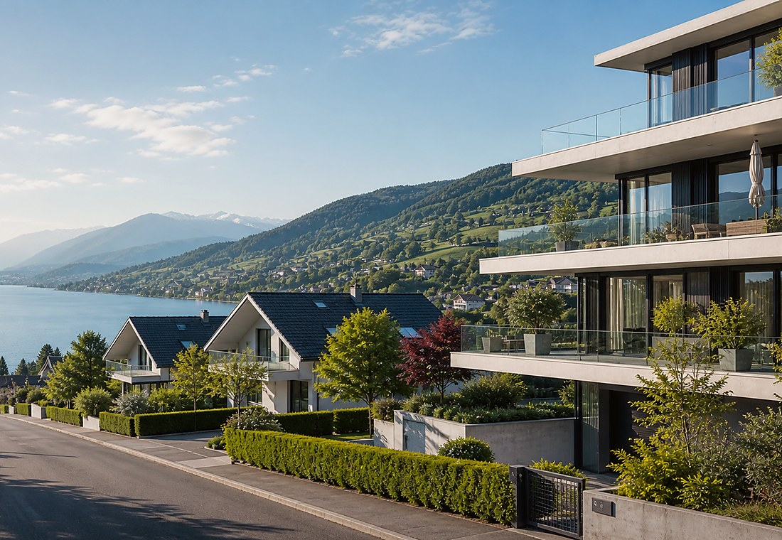 Visuel immobilier premium local pour Uzwil
