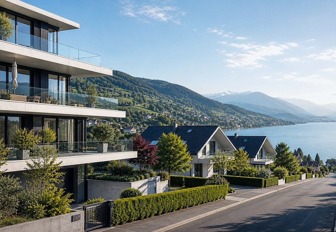 Visuel immobilier premium local pour Val-de-Travers