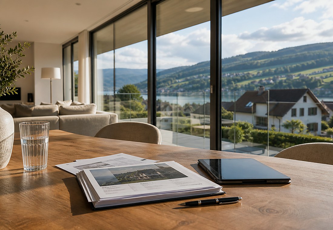 Visuel immobilier premium local pour Val Mara