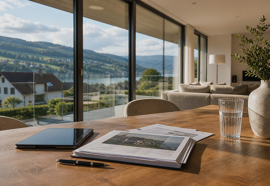 Visuel immobilier premium local pour Val Terbi