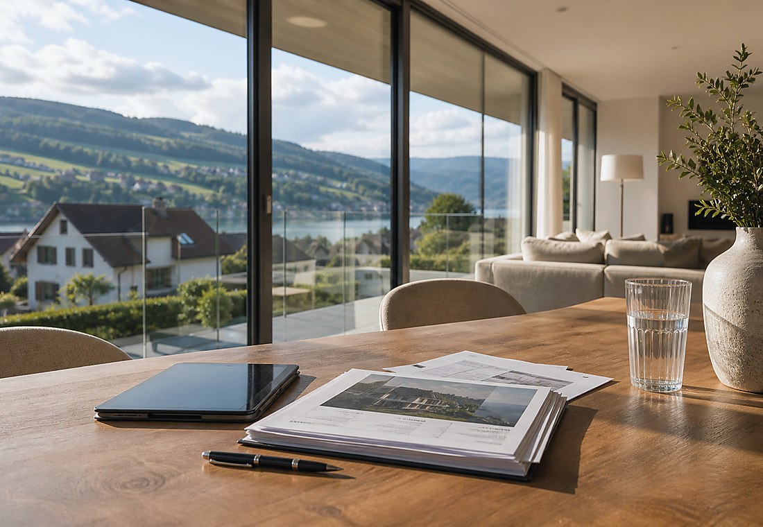 Visuel immobilier premium local pour Vendlincourt