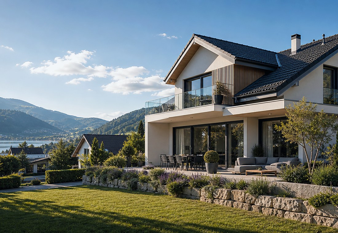 Visuel immobilier premium local pour Vernier