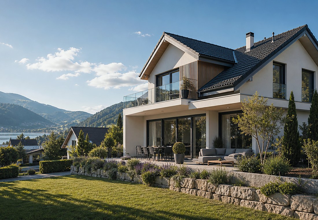 Visuel immobilier premium local pour Vex