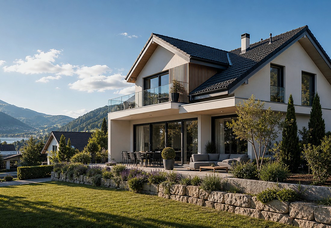 Visuel immobilier premium local pour Wangen an der Aare